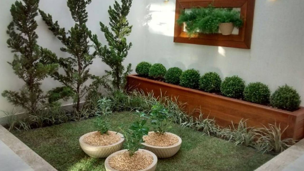 ideia de jardim pequeno